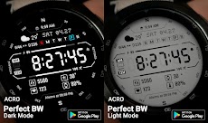 ACRO Perfect BW Watchfaceのおすすめ画像2