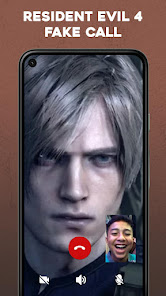 Screenshot 2 Resident Evil 4 Fake Call android
