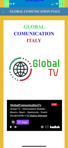 GLOBAL ITALY Screen 2