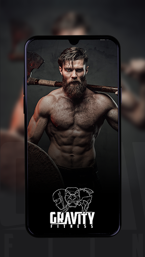 Android application Gravity Fitness screenshort