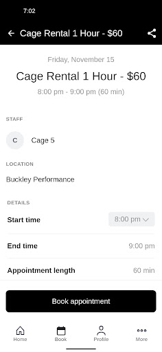 BP Sport screenshot 2