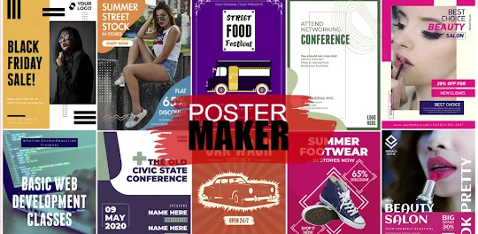 Poster maker, Flyer Maker & Ad