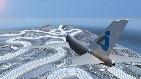 Simulador de voo de avião 2