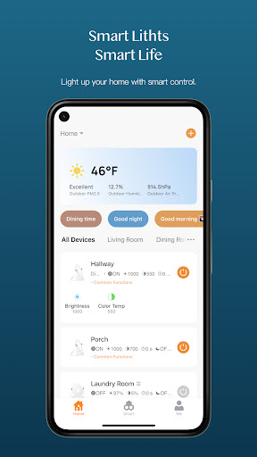 Android application CloudyBay screenshort