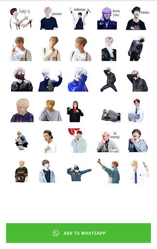 Kpop 1000+ Stickers- WASticker Screen 3