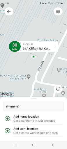 Breeze Taxis Screen 2