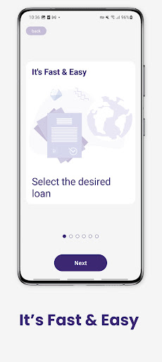 CredoApply demo Screen 2