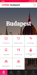 Screenshot 2 Guía de Budapest de Civitatis android