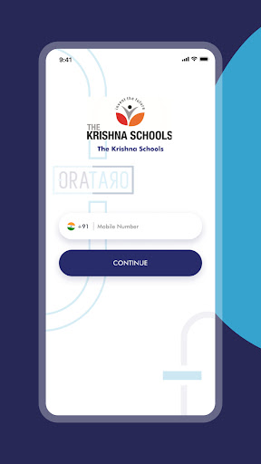 Android application Krishna Schools - Rajkot screenshort
