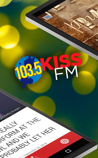 Screenshot of 103.5 KISSFM
