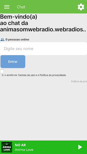 AnimaSom Web Rádio Screen 3