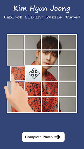 Slide Puzzle Kim Hyun Joong Screen 2
