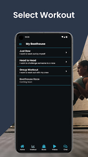 RowStream Screen 3