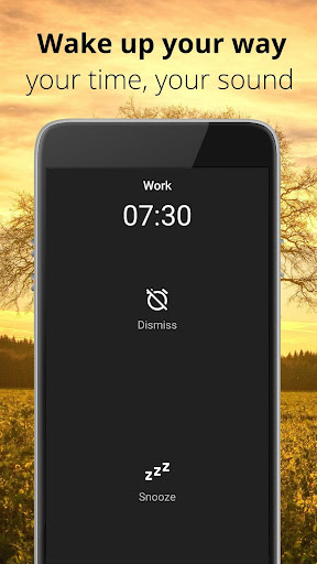 Android application Alarmatic: wake up your way screenshort