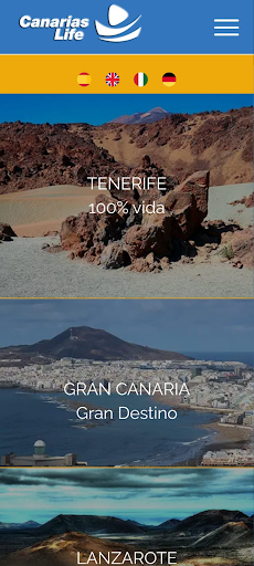 Android application CanariasLife webcams screenshort