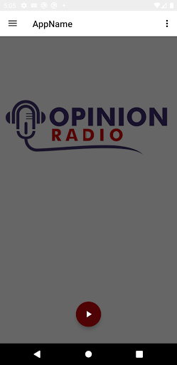 Android application Opinion Radio screenshort