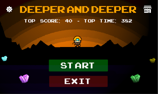 Android application Deeper And Deeper screenshort