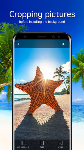 Screenshot of Tropical Wallpapers 4K