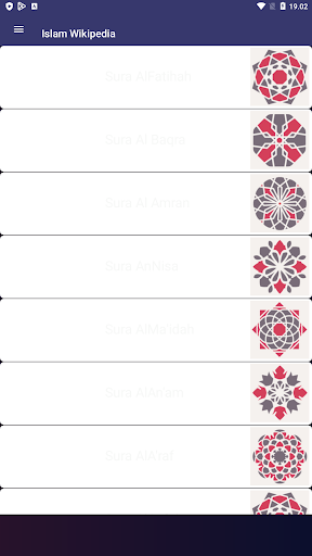 Android application Islam Wikipedia screenshort
