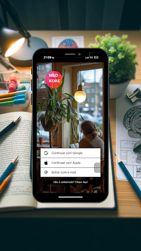 Android application Medkobe: Banco de Questões screenshort
