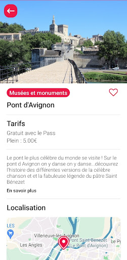 Avignon City Pass Screen 3