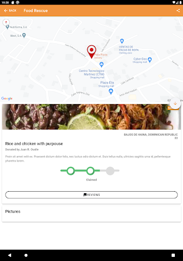 Android application EETZ RESCUE screenshort