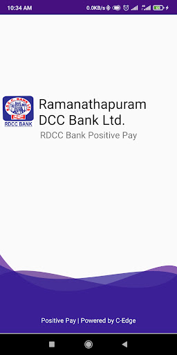 Android application RDCC Bank Positive Pay screenshort