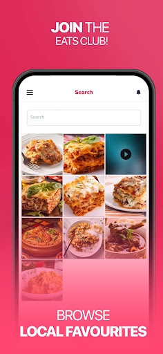 EatsApp - Food Discovery Screen 3