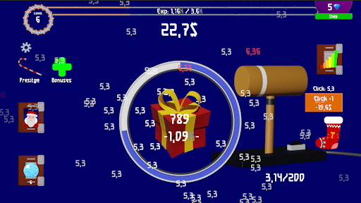 Android application Gift Clicker screenshort
