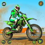 Cover Image of Tải xuống Motocross Race Dirt Bike Games 1.60 APK