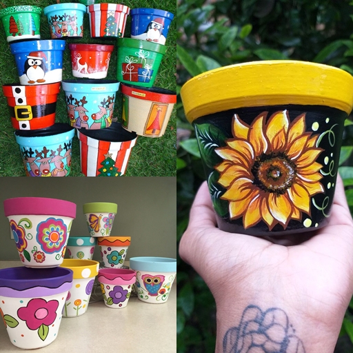 Pot Painting Ideas logo