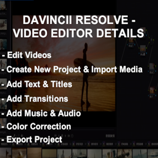 Davinci| Resolve- Video Editor