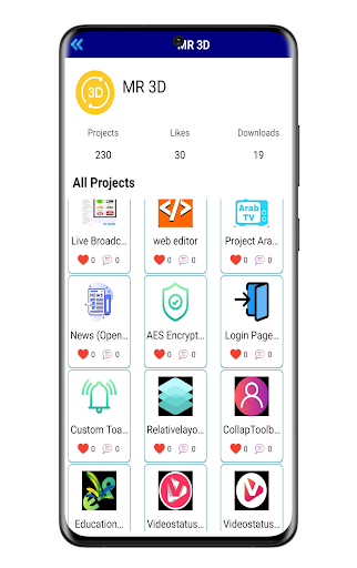 Sketchware Project Store Screen 2