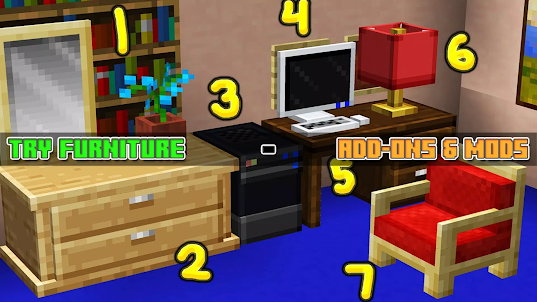 Furniture Mod For Minecraft PE