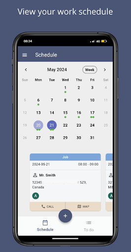 Android application Sercom | Field Service Mngmt screenshort
