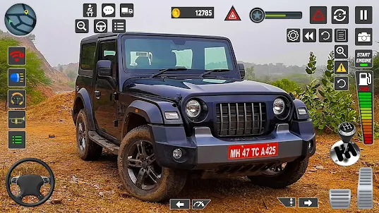 SUV Offroad Jeep Wrangler Game