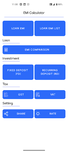 CashLoan EMI Loan Calculator