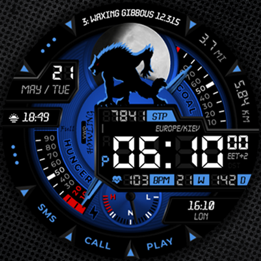 Voron HOWLING Digit Watch Face دانلود در ویندوز