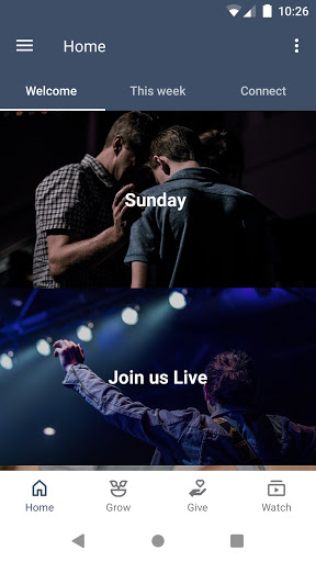 Android application Heartland Church Ovid screenshort