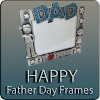 Fathers Day Picture Frames - Father S Day Personalized Wooden Engraved Picture Frame Dad Daddy Grandpa Papa Things Never Forgotten - Picture frame on wooden table.