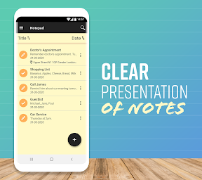 Notepad  -  Notes and Checklists