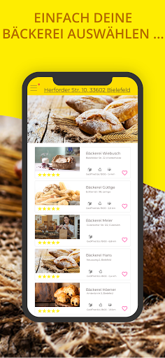 Brötchen App – simply. pre-ord Screen 3