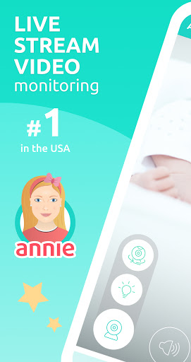 Annie Baby Monitor: Video Audio Nanny Cam 3G WiFi 4.3.2 screenshots 1