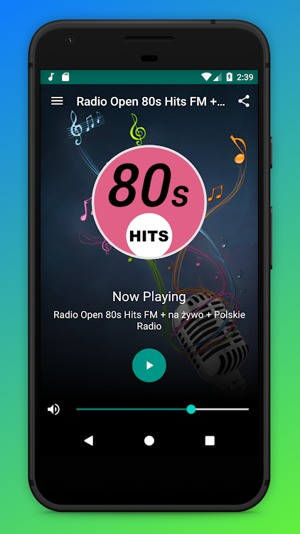 Open FM Radio 80s Hits Polskie - 1.1.9 - (Android)