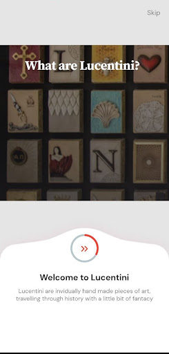 Android application Lucentini screenshort