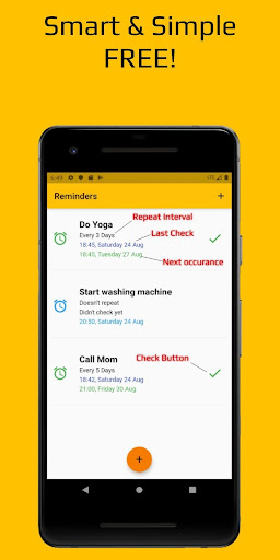 Periodic Reminder Screenshot 1 - AppWisp.com