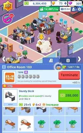Game screenshot Office Tycoon Sims-Idle Game mod apk