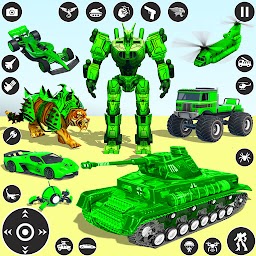 Army Tank Robot 3D Car Games