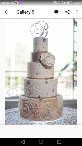 Screenshot of Wedding Cakes