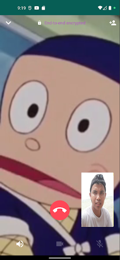 Ninja Hatori Video Call Screen 3